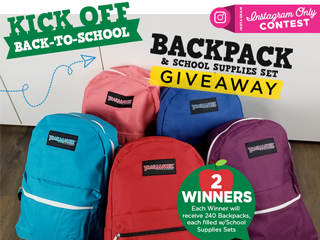 Backpack & School Supply Giveaway